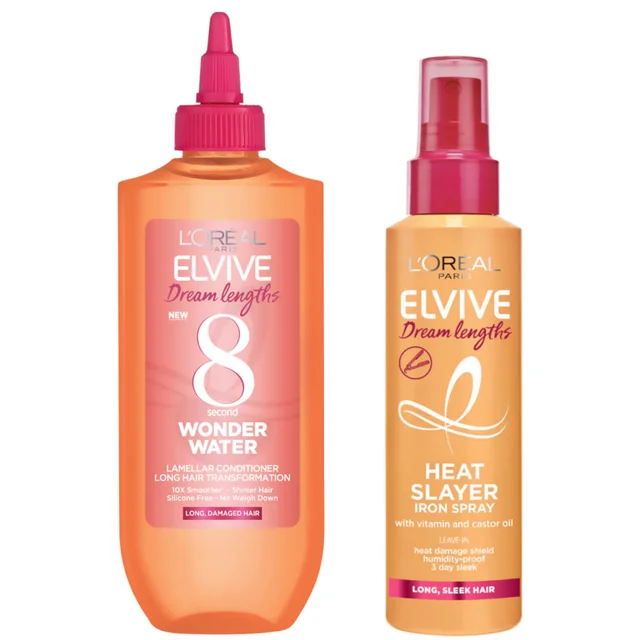 L'Oréal Paris Elvive Dream Duo - Wonder Water Treatment und Heat Slayer Protect Spray