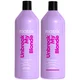 Matrix Total Results Unbreak My Blonde Shampoo and Conditioner 1000ml Duo for Chemically Over-Processed Hair