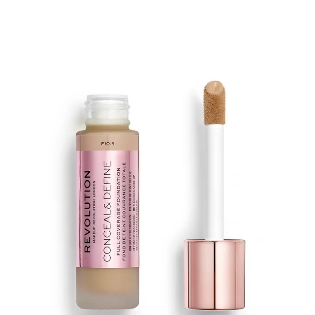 Makeup Revolution Conceal and Define Foundation 30 ml (Verschiedene Farbtöne)