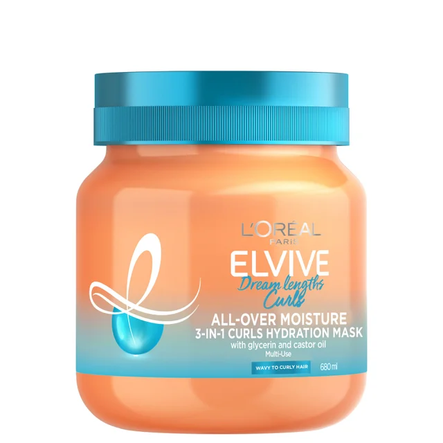 L'Oréal Paris Elvive Dream Lengths 3-in-1-Locken-Feuchtigkeitsmaske 200 ml