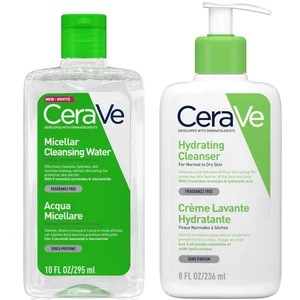 CeraVe Hydrating Double Cleansing Duo - undefined undefined