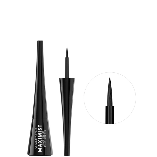 bareMinerals Maximist Flüssiger Eyeliner – Schwarz 4 ml