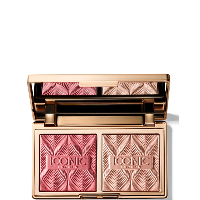 ICONIC London Seidenglanz-Duo – Rosa Glanz