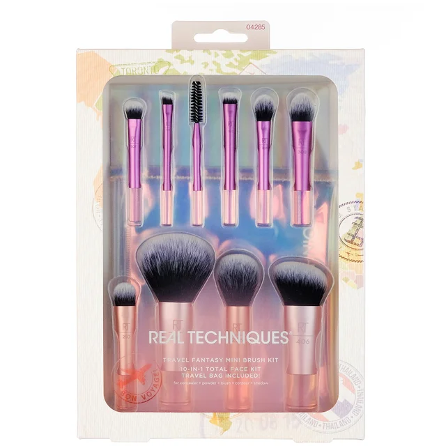 Real Techniques Travel Fantasy Mini-Pinselset (im Wert von 49,00 €)