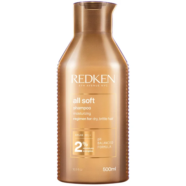 Redken All Soft Shampoo für trockenes, sprödes Haar 500 ml