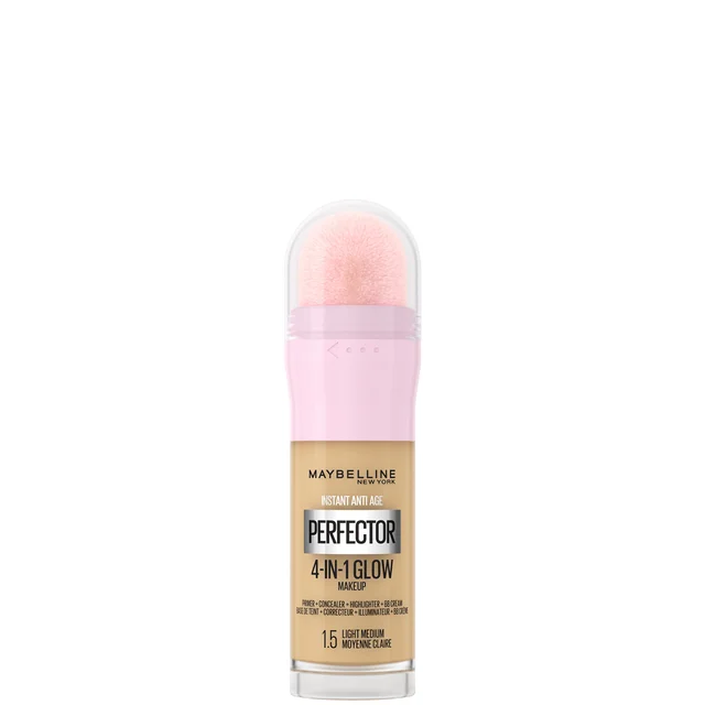 Maybelline Instant Anti Age Perfector 4-in-1 Glow Primer, Concealer, Highlighter, BB-Creme 20 ml (Verschiedene Farbtöne)