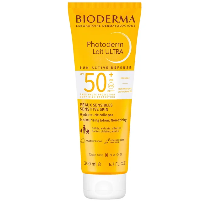 Bioderma Photoderm Lait Ultra LSF 50+ Sonnenschutzmittel mit Sehr Hohem Schutz 200 ml
