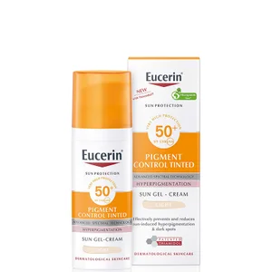 Eucerin Sun Face Pigment Control Tinted Light SPF50 50ml - undefined undefined