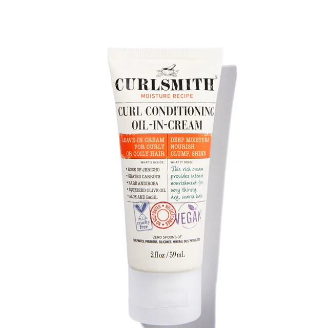 Curlsmith Lockespülung Öl-in-Crem Reisegröße 59 ml