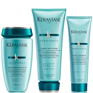 Kérastase Resistance Strengthening Trio For Fine to Medium Hair - undefined undefined