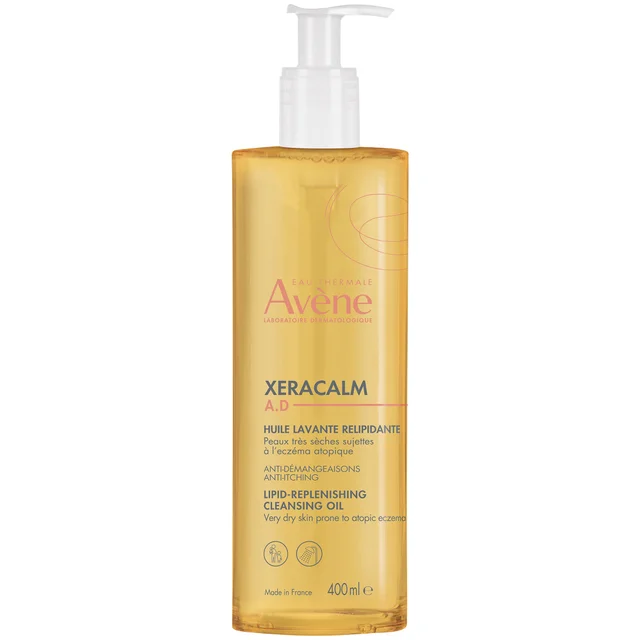 Avène XeraCalm A.D Lipid-Replenishing Cleansing Oil for Dry, Itchy Skin 400ml
