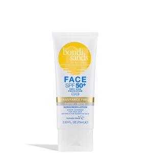 Bondi Sands SPF 50+ Fragrance Free 4 Star Matte Tinted Face Lotion 75ml - undefined undefined