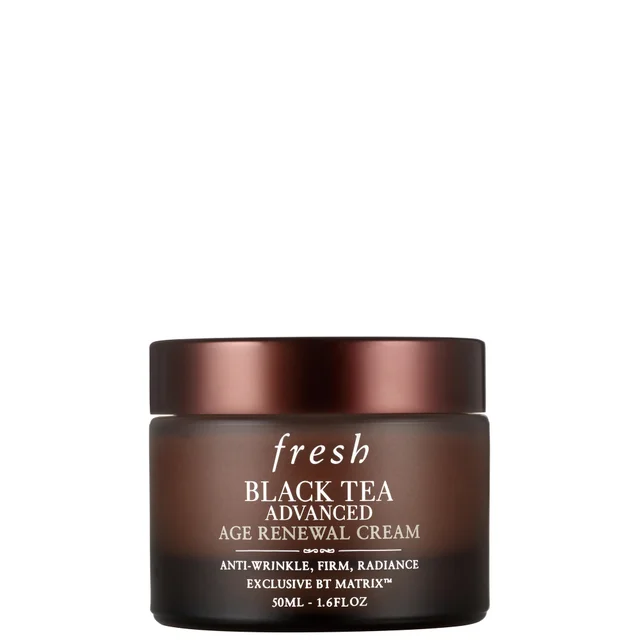 Fresh Schwarzer Tee Erneuerungscreme für Fortgeschrittenes Alter 50 ml