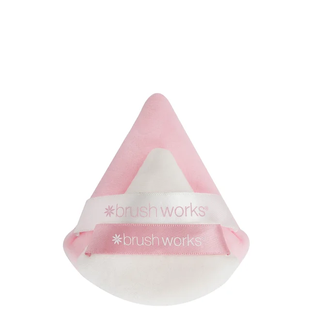 brushworks Dreieckiges Puderquaste-Duo