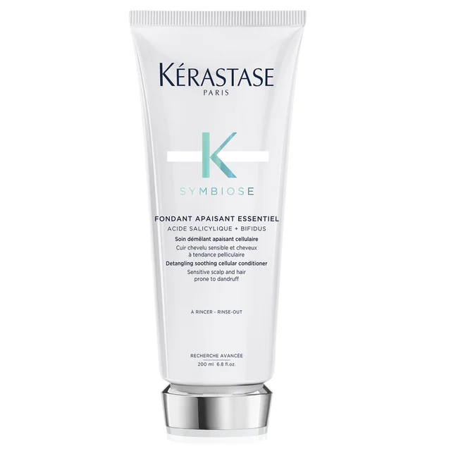 Kérastase Symbiose Entwirrende, Beruhigende Zellularspülung für Empfindliche, zu Schuppen Neigende Kopfhaut, 200 ml