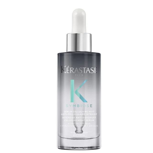 Kérastase Symbiose Intensives Anti-Schuppen-Zellular-Nachtserum für Empfindliche, zu Schuppen Neigende Kopfhaut, 90 ml