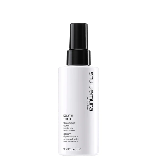 Shu Uemura Izumi Tonic Length Thickening Hair Serum mit Reiswasser für brüchiges Haar 90 ml