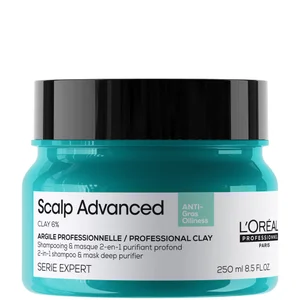 L'Oréal Professionnel Serié Expert Anti-Fettigkeit Tiefenreinigende 2-in-1 Kopfhaut-Ton-Haarmaske 250 ml - undefined undefined
