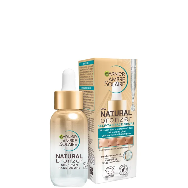 Garnier Ambre Solaire Natural Bronzer Selbstbräuner-Gesichtstropfen 30 ml