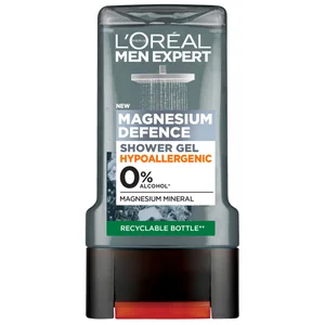 L'Oréal Paris Men Expert Magnesium Defense Hypoallergenes Duschgel für Empfindliche Haut 300 ml - undefined undefined
