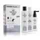 NIOXIN 3-Part System 1-Trial-Kit für natürliches Haar mit leichter Ausdünnung