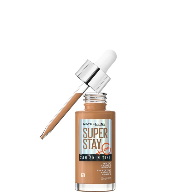 Maybelline Super Stay up to 24H Skin Tint Foundation + Vitamin C 30ml (Various Shades)