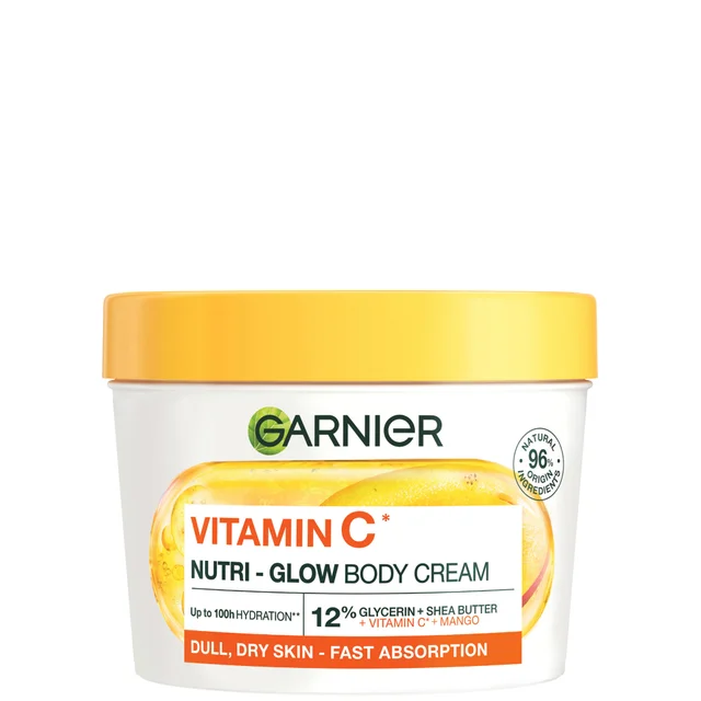 Garnier Body Superfood Nutri Glow Körpercreme Vitamin C und Mango 380 ml