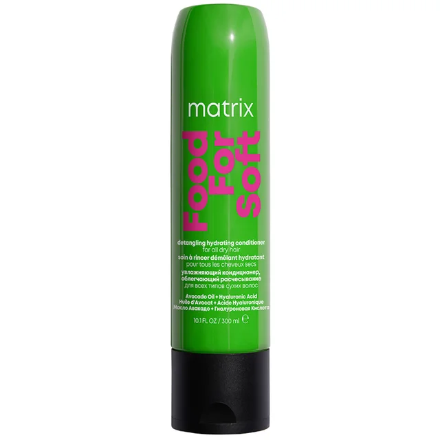Matrix Food For Soft Entwirrspülung mit Avocadoöl und Hyaluronsäure für trockenes Haar 300 ml