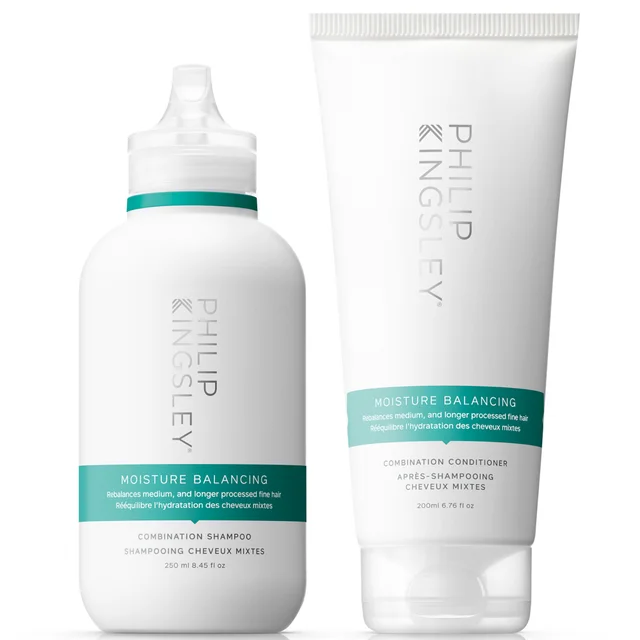 Philip Kingsley Feuchtigkeitsausgleichendes Shampoo 250 ml und Spülung 200 ml Duo