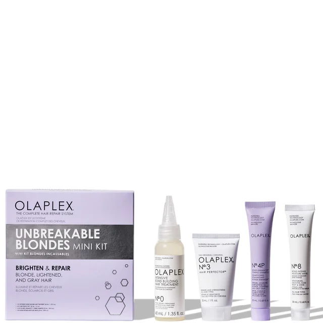Olaplex Hair Hydrating and Brightening Unbreakable Blondes Mini-Kit