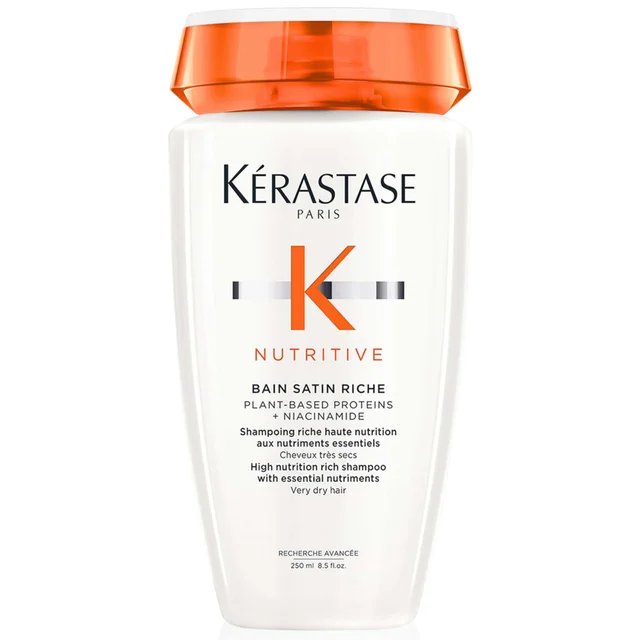 Kérastase Nutritive Bain Satin Riche Nährstoffreiches Reichhaltiges Shampoo für Sehr Trockenes Haar 250 ml