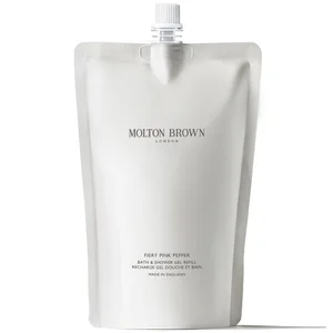 Molton Brown Fiery Pink Pepper Bath and Shower Gel Refill 400ml - Size 400ml Refill