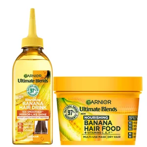 Garnier Ultimate Blends Banana Hair Food Intensely Nourishing Treatment Regime for Dry Hair - undefined undefined