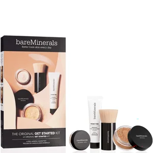 bareMinerals The Original Get Started Kit 4-teiliges Mineral-Make-up-Set (Verschiedene Farbtöne) - Shade Medium Tan