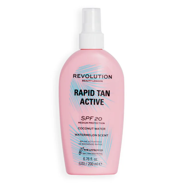 Makeup Revolution Beauty Rapid Tan Active LSF 20 200 ml