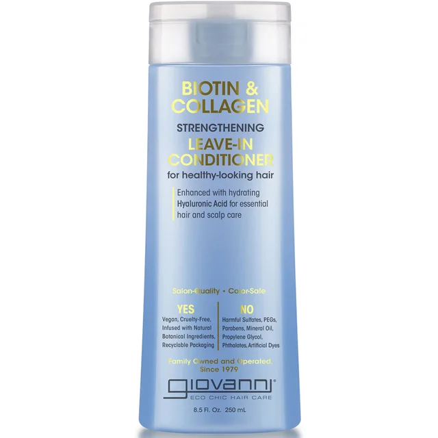 Giovanni Biotin & Collagen Stärkende Spülung ohne Auswaschen 250 ml