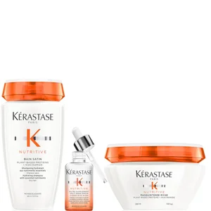 Kérastase Nutritive Root To Tip Hydrating Heroes Nourish and Smooth Bundle for Medium-Thick Very Dry Hair - undefined undefined