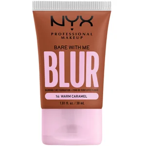 NYX Professional Makeup Bare With Me Blur Getönte Foundation 30 ml (Varios Shades) - Shade Warm Caramel