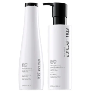 Shu Uemura Art of Hair Izumi Tonic Rice Water Shampoo and Conditioner Routine - undefined undefined