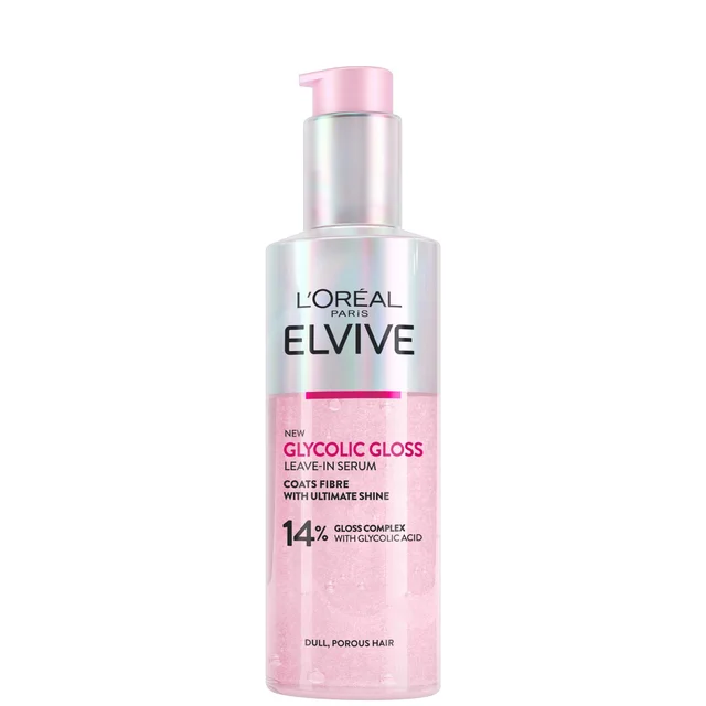 L'Oréal Paris Elvive Glykolisches Glanz-Leave-in-Serum für Stumpfes Haar 150 ml