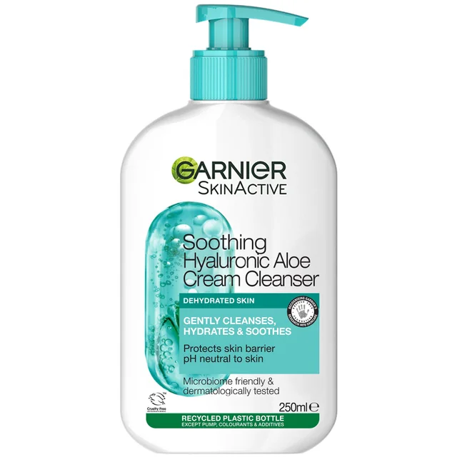 Garnier Skin Active Hyaluronic Aloe Glättende Creme Gesichtsreinigung 250 ml