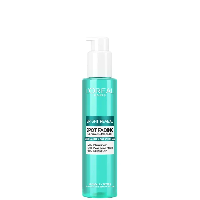 L'Oréal Paris Bright Reveal Flecken Bleichendes Serum-in-Reinigungswasser with Nicotinamid and Salizylsäure 150 ml