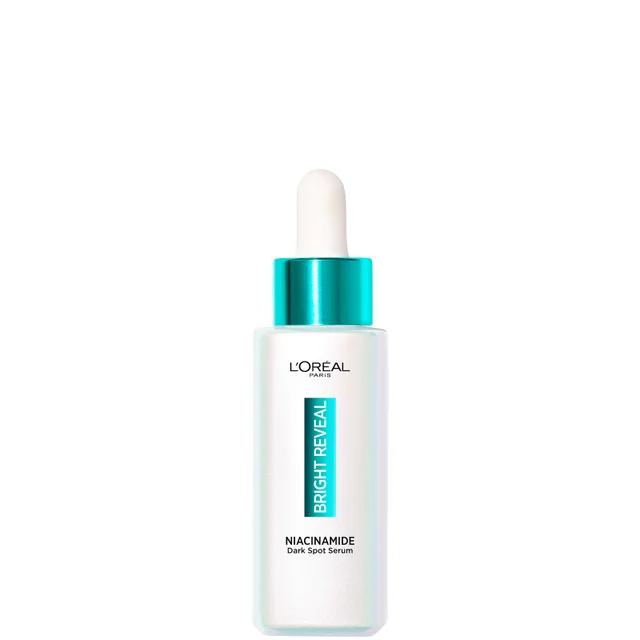 L'Oréal Paris Bright Reveal Nicotinamid-Serum Dunkle Flecken mit 10 % Nicotinamid und Aminosulfonsäure 30 ml
