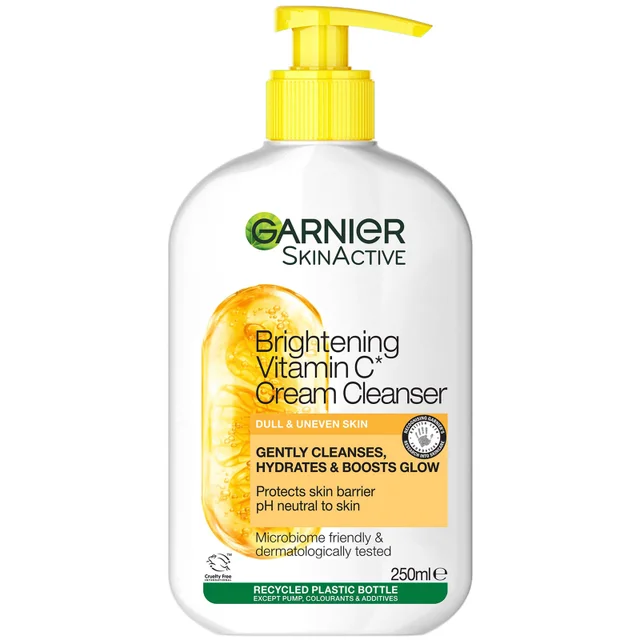 Garnier Skin Active Vitamin C Aufhellende Creme-Gesichtsreinigung 250 ml