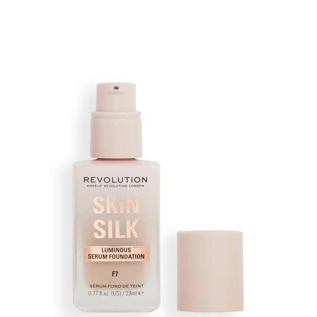 Makeup Revolution Silk Serum-Foundation 23 ml (Verschiedene Farbtöne)