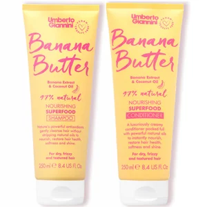 Umberto Giannini Banana Butter Shampoo and Conditioner Duo - undefined undefined