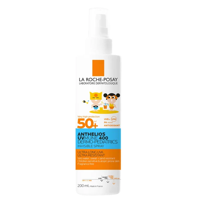 La Roche-Posay Anthelios UVMune 400 Dermo-Pediatrics Unsichtbares Spray Kids LSF 50+ 200 ml