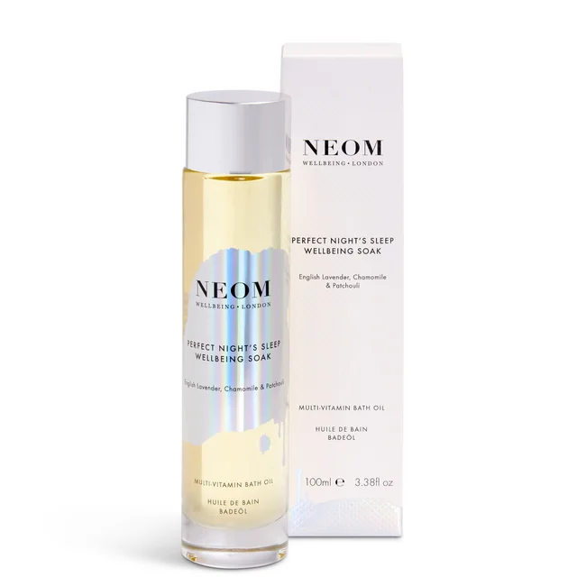 NEOM Perfect Night's Sleep Wellbeing Soak Multi-Vitamin Badeöl 100 ml