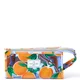 The Flat Lay Co. Offene flache Make-up-Jelly-Boxtasche - Mediterranean Oranges