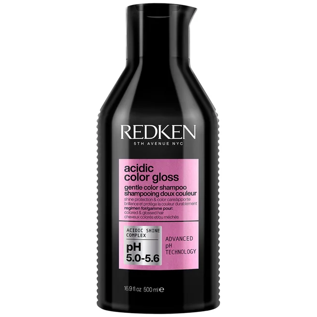 Redken Acidic Color Gloss Shampoo mit Farbschutz für Glas-ähnlichen Glanz Supersize 500 ml